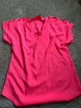 Great condition express neon top!